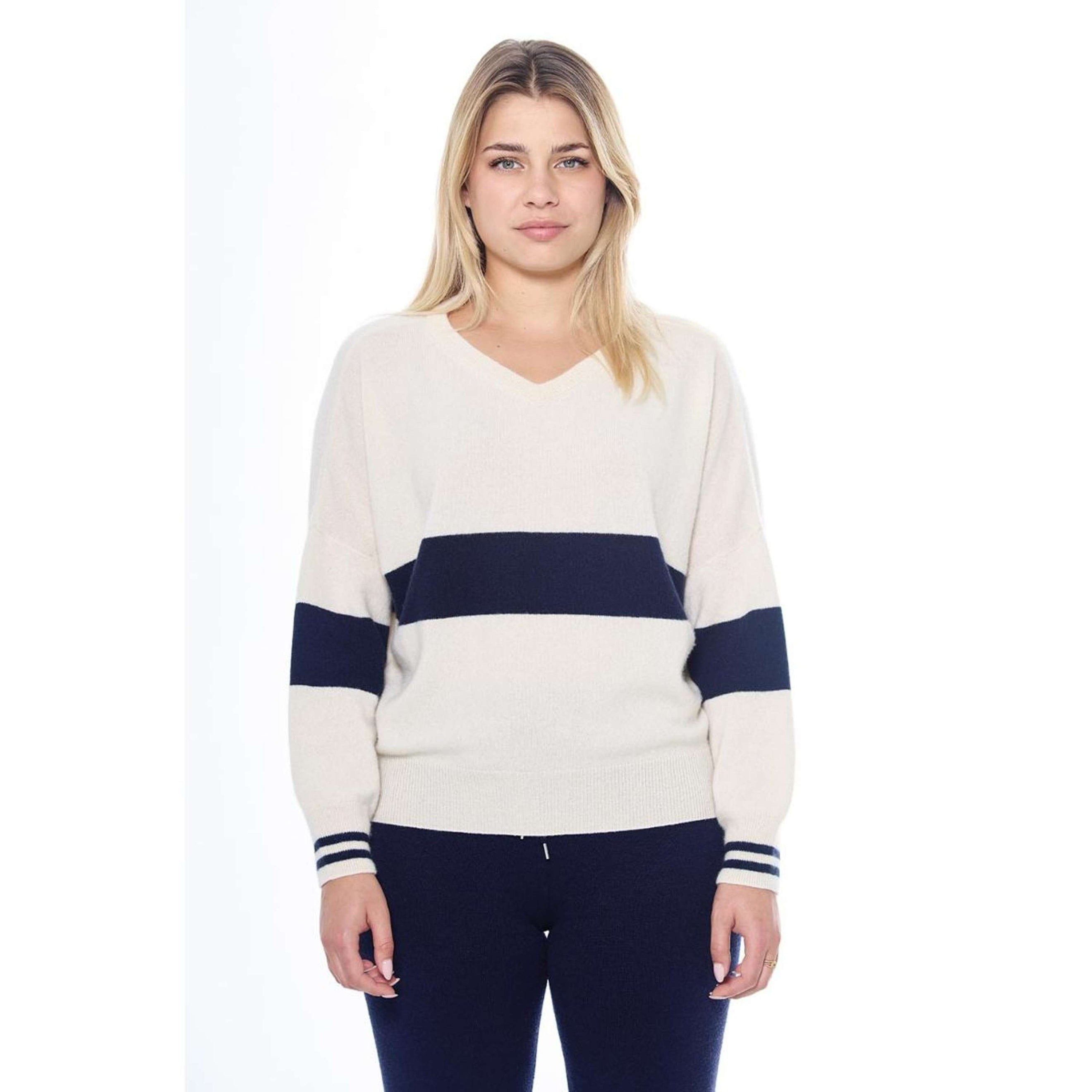 Harcour Pull Polisa Femme Ivoire