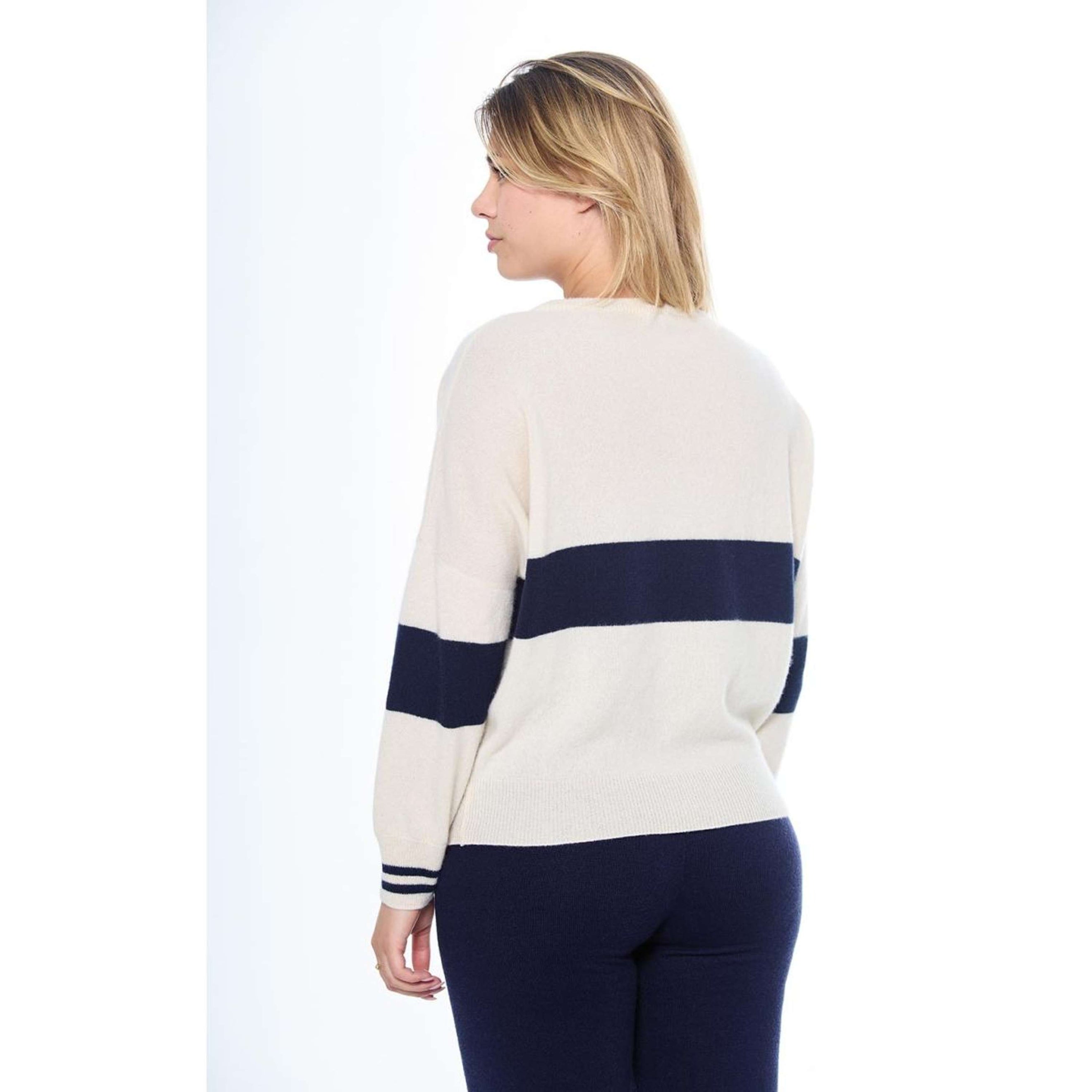 Harcour Pull Polisa Femme Ivoire