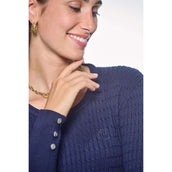 Harcour Pull Pompadou Femme Marin