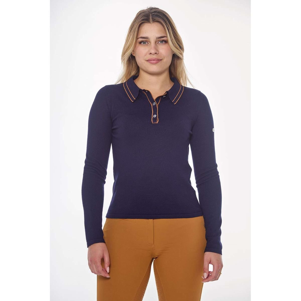 Harcour Polo Popi Femme Marin