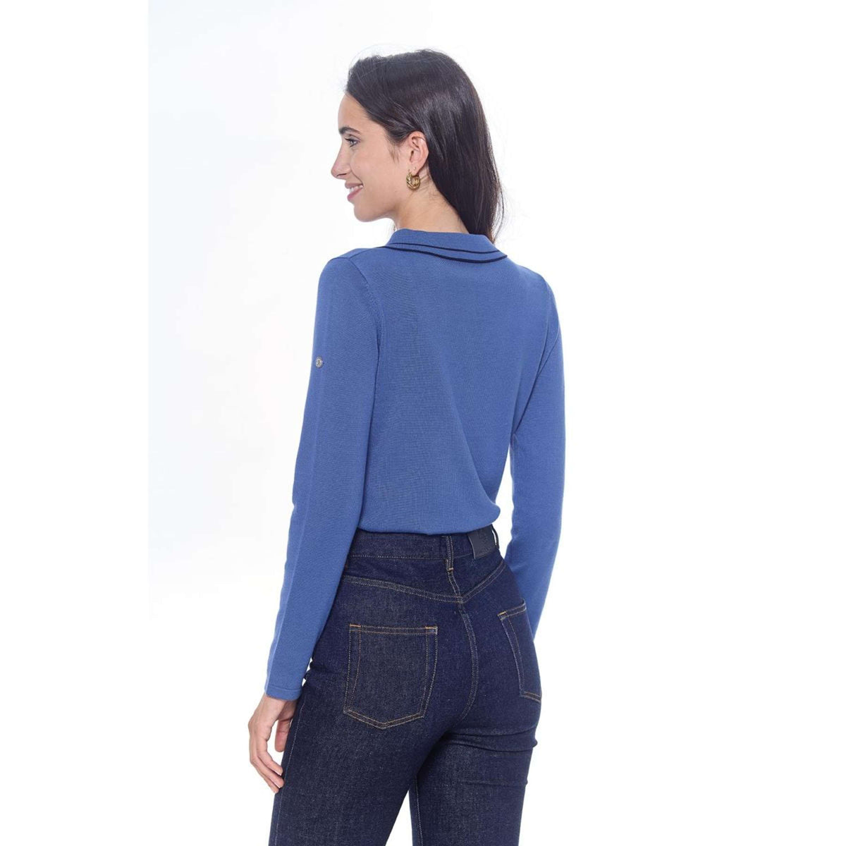 Harcour Polo Popi Femme Steel Blue