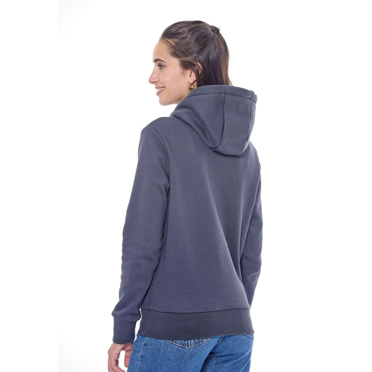 Harcour Pull col Hoodie Samy Unisex Anthracite