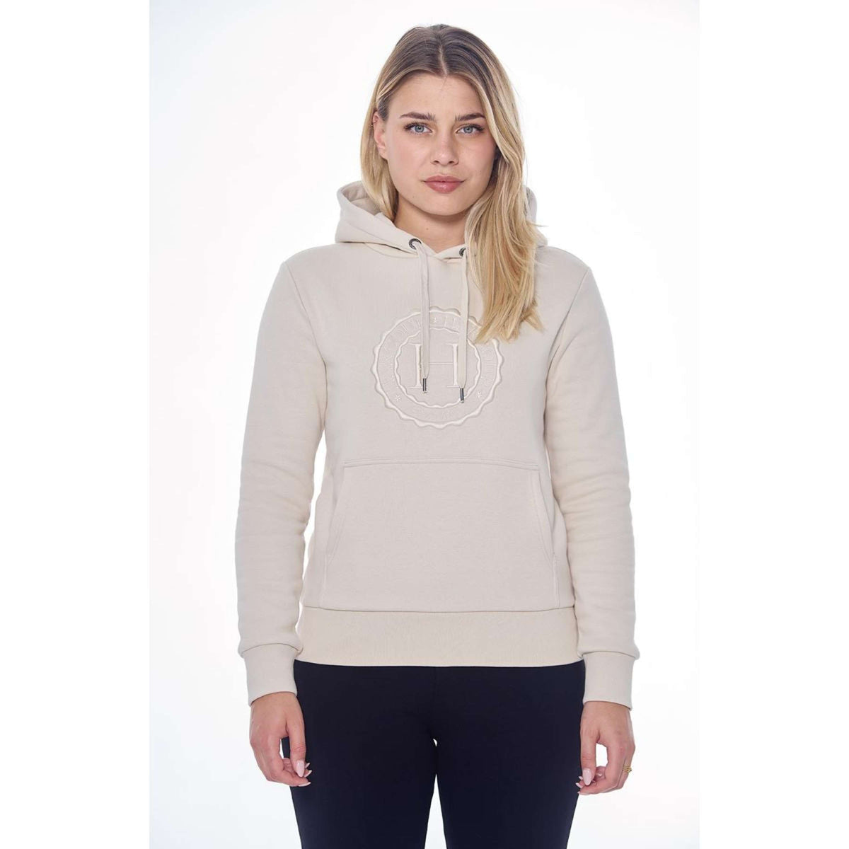 Harcour Pull col Hoodie Samy Unisex Ivoire