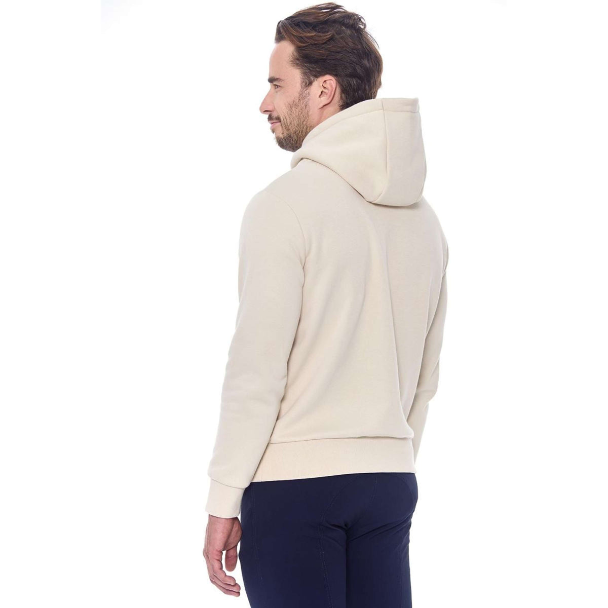 Harcour Pull col Hoodie Samy Unisex Ivoire