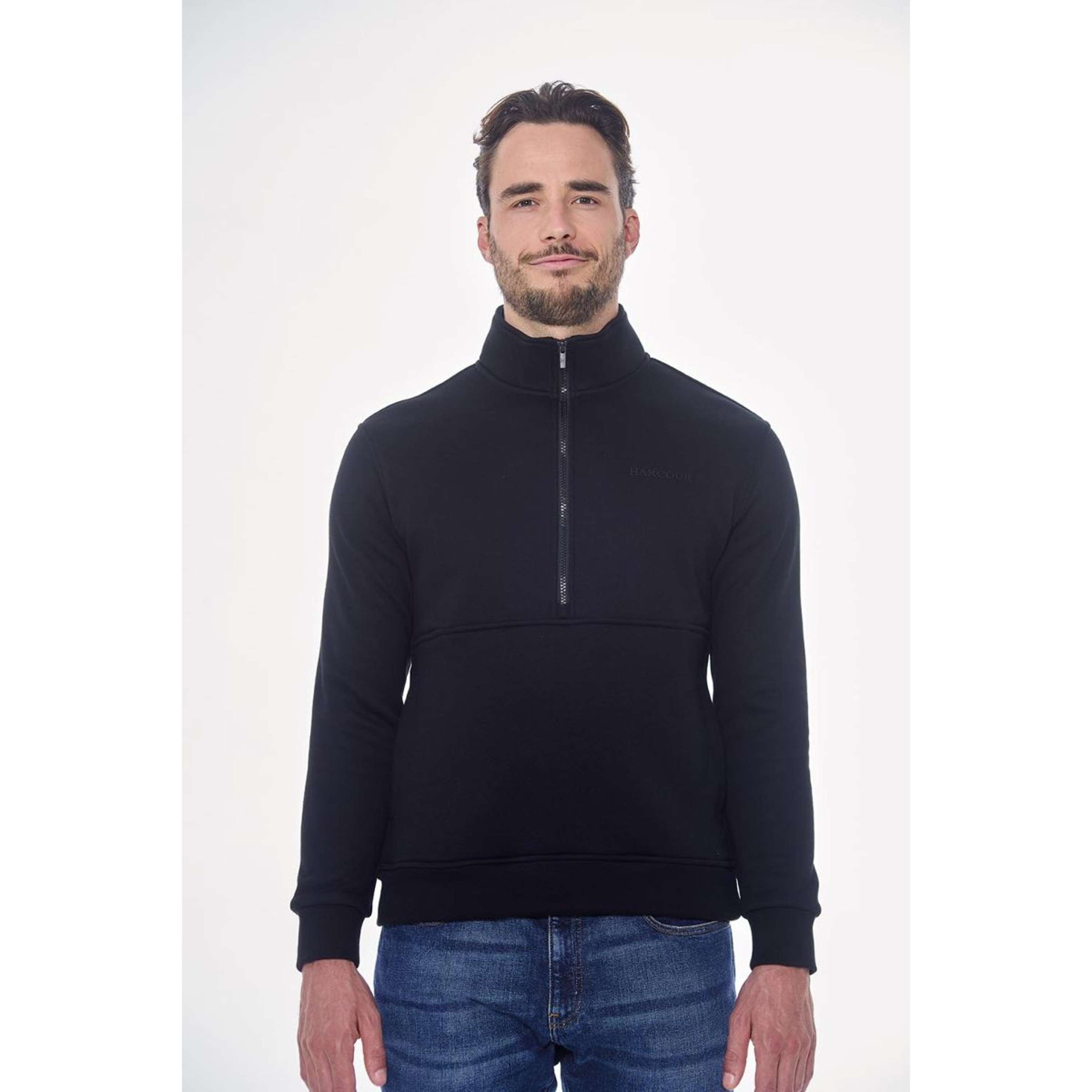 Harcour Pull Swabo Hommes Noir