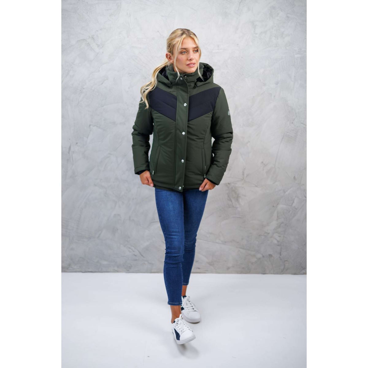 Harcour Parka Jarnac Femme Kaki