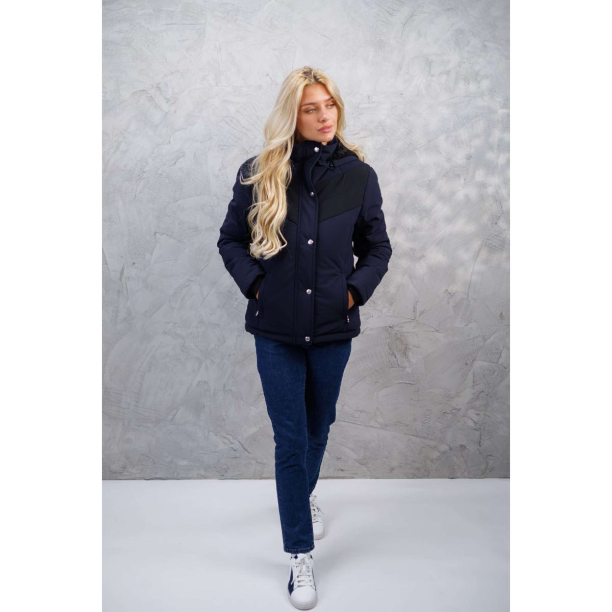 Harcour Parka Jarnac Femme Marin