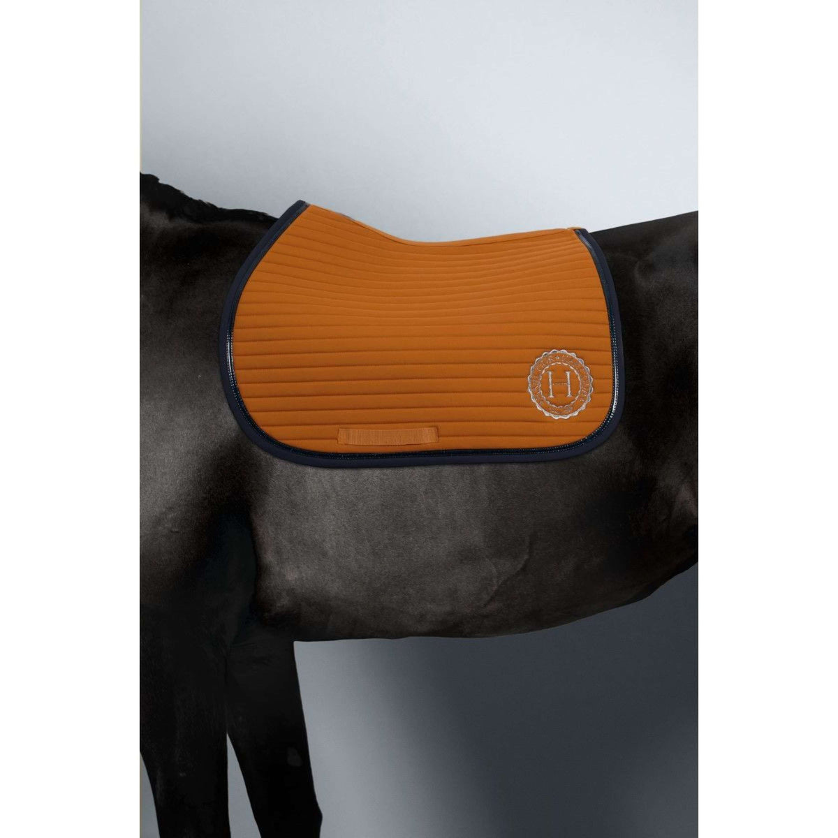 Harcour Tapis de Selle Sara de Saut Jaune or