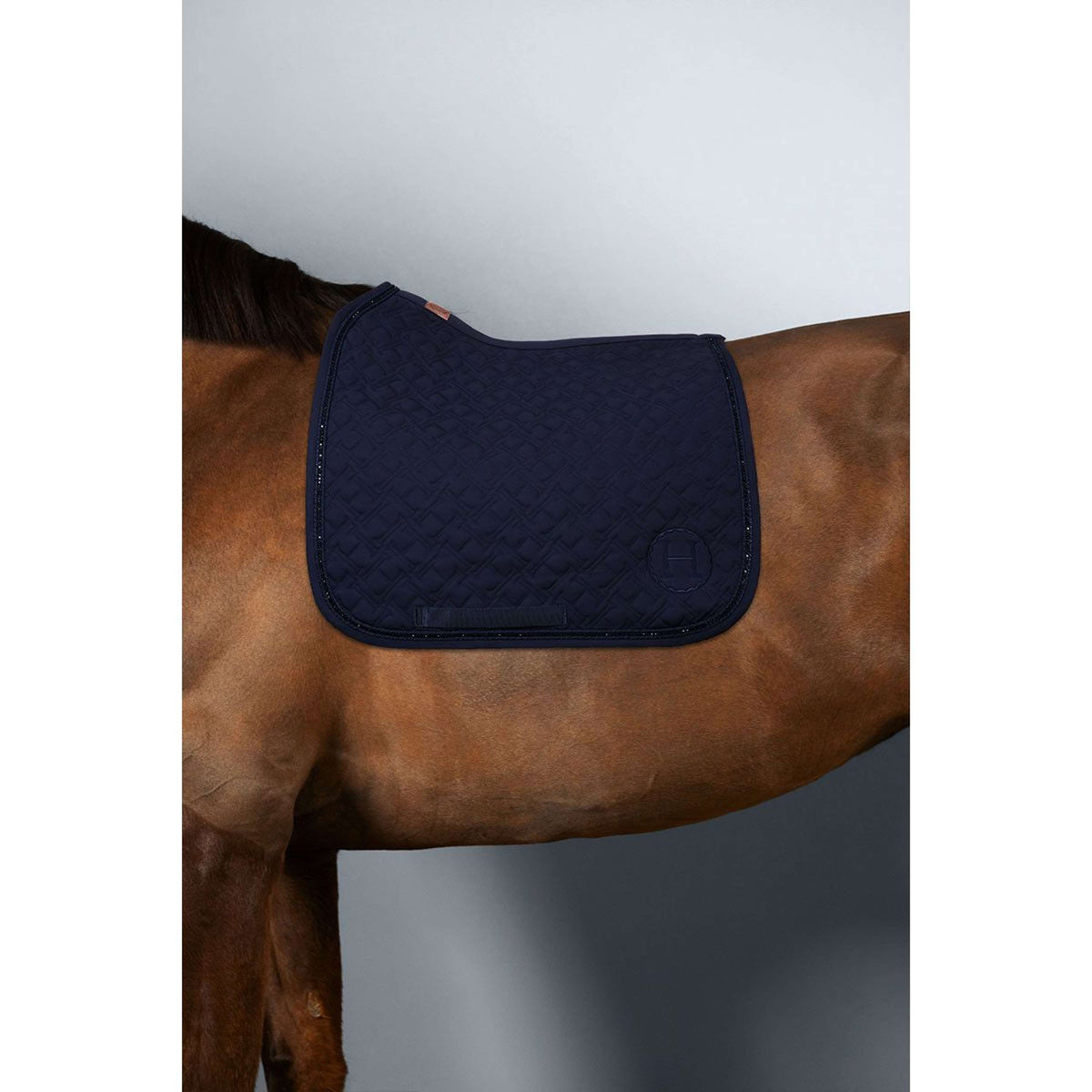 Harcour Tapis de Selle Saphir Dressage Marine