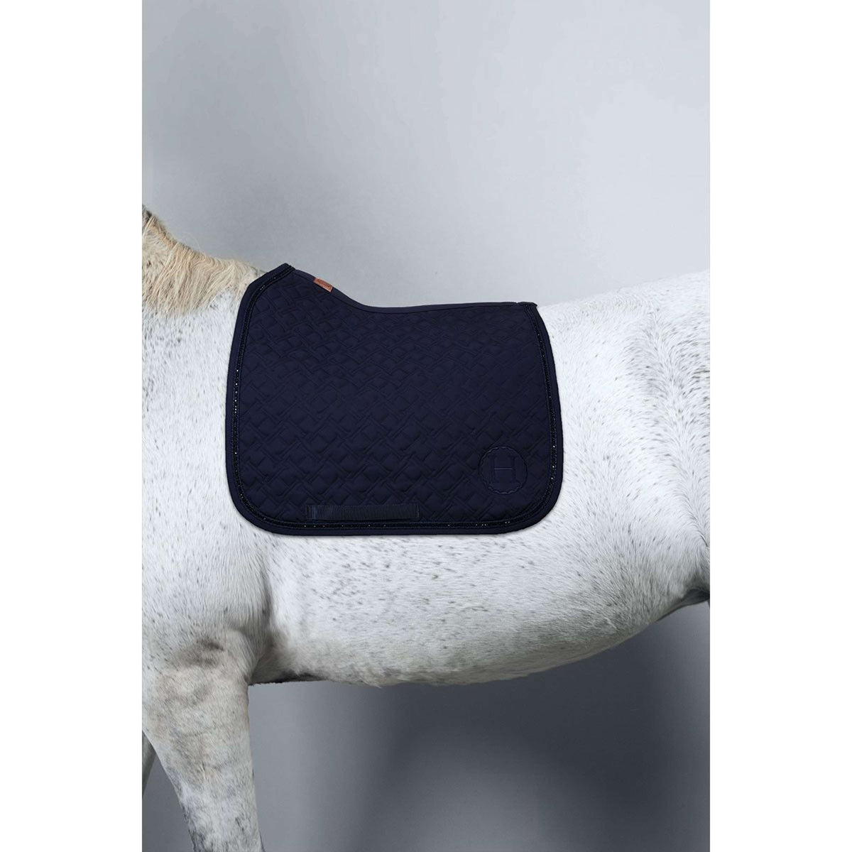 Harcour Tapis de Selle Saphir Dressage Marine