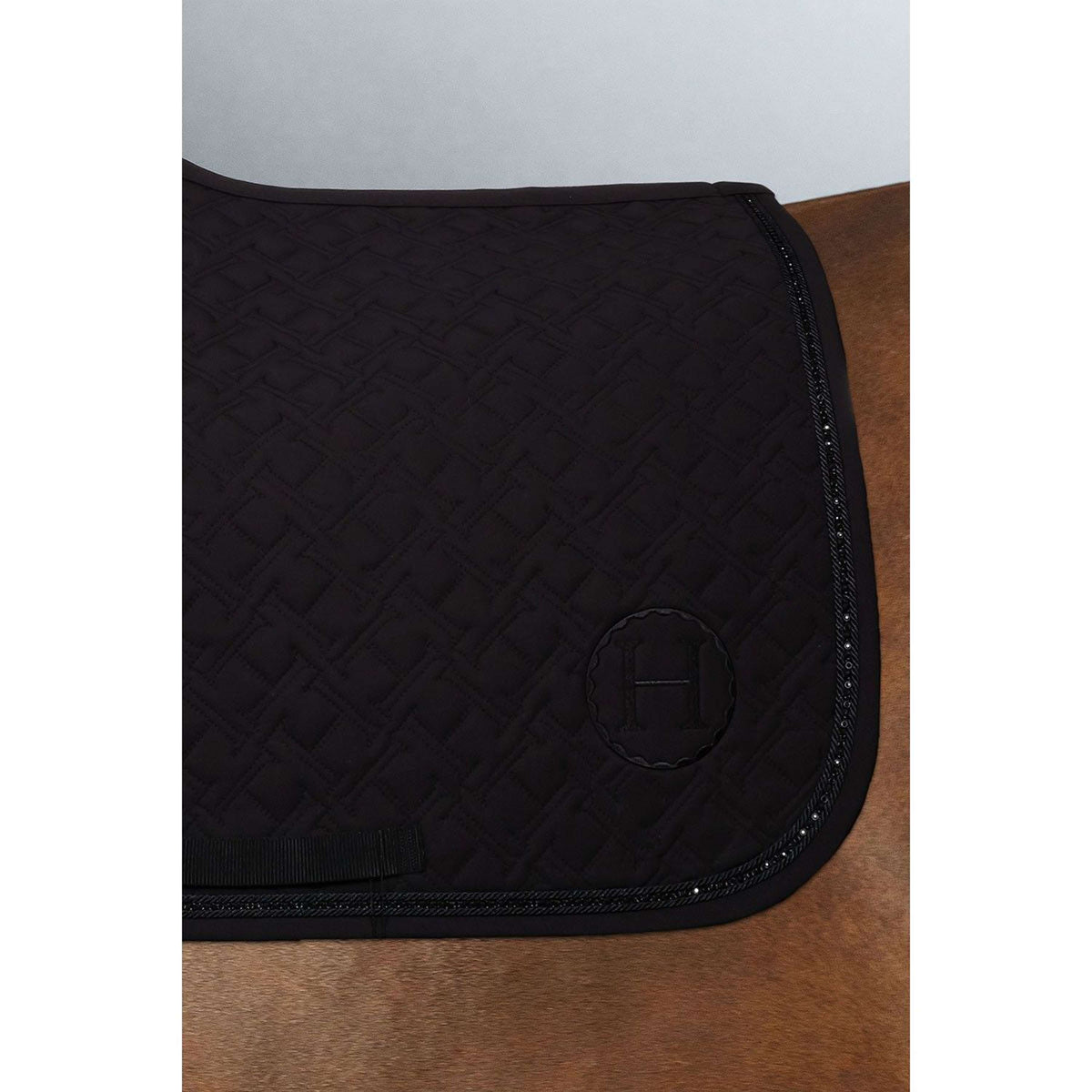 Harcour Tapis de Selle Saphir Dressage Noir