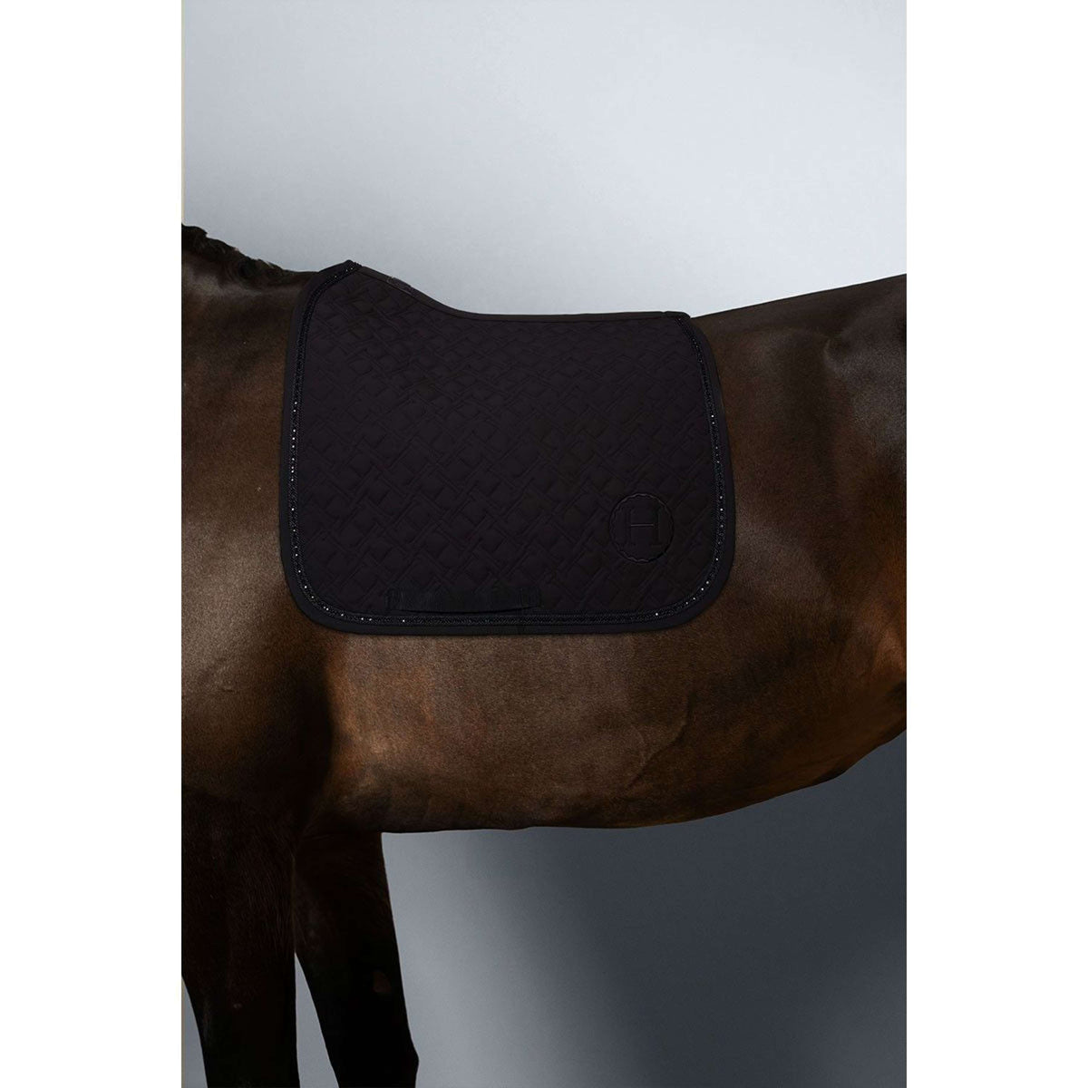 Harcour Tapis de Selle Saphir Dressage Noir