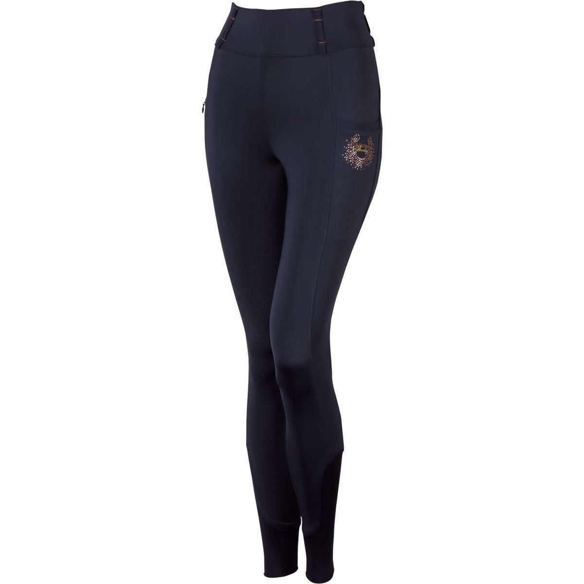 Harry's Horse Legging d'Équitation Classic Tansy Full Grip Blueberry