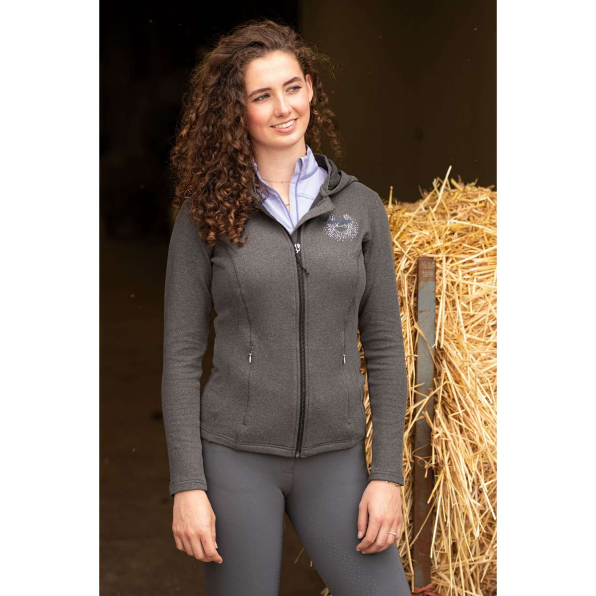 Harry's Horse Pull col Hoodie Trendy Ivy Asphalt