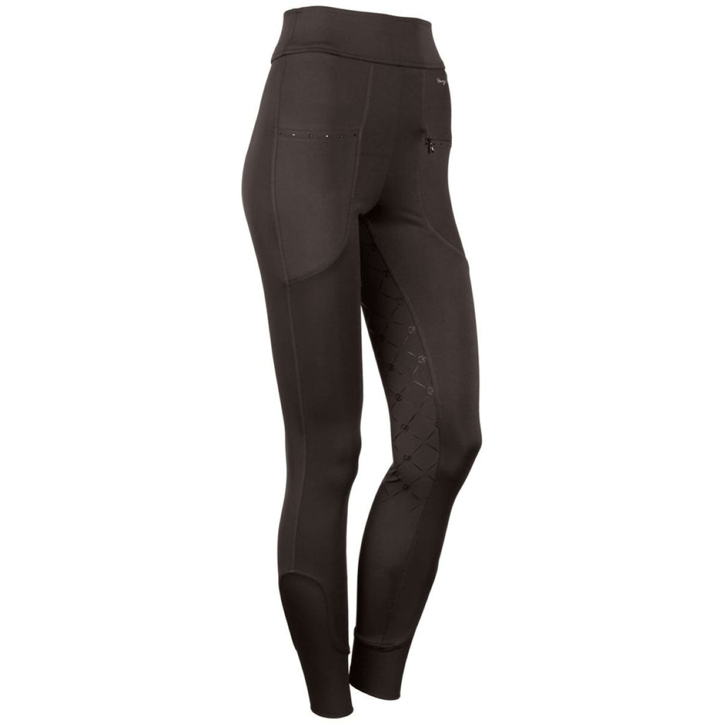 Harry's Horse Legging d'Équitation Equitights Rookie Full Grip Marron