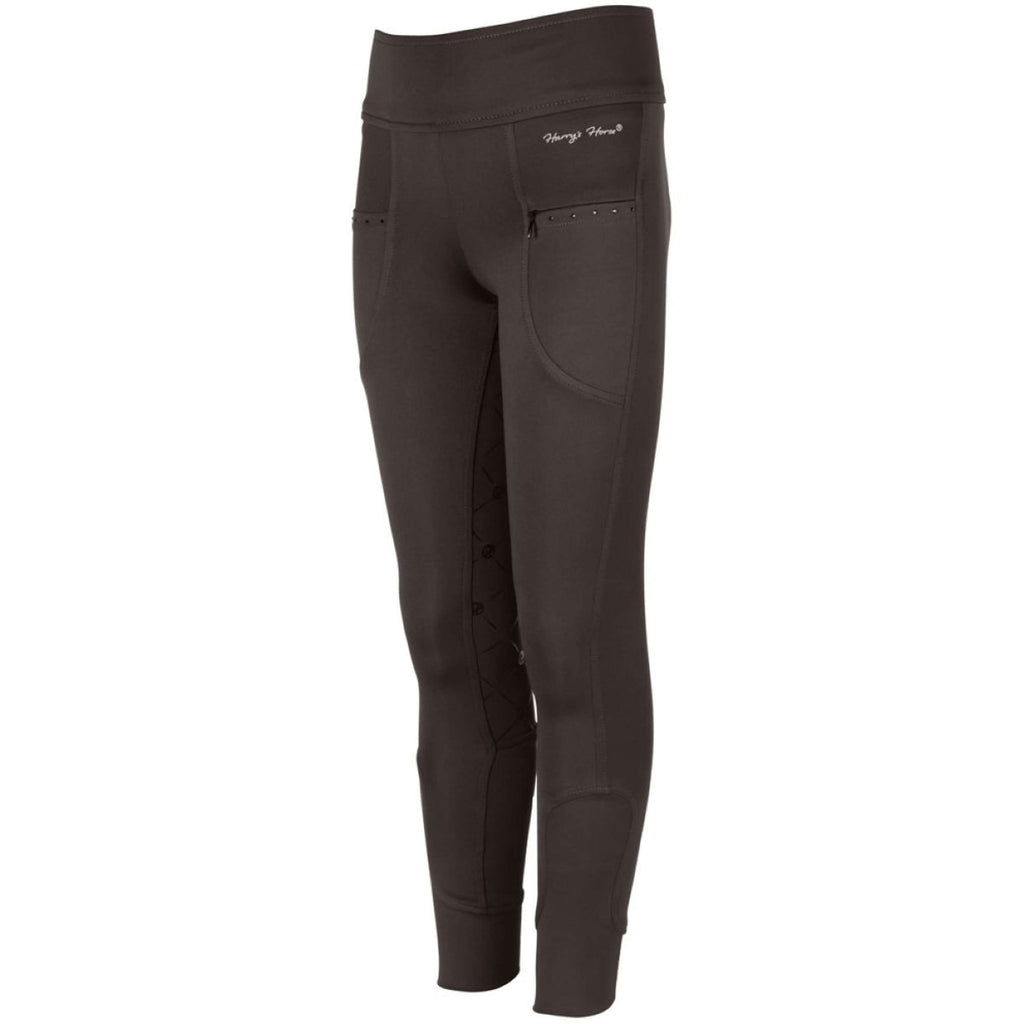 Harry's Horse Legging d'Équitation Equitights Rookie Full Grip Marron