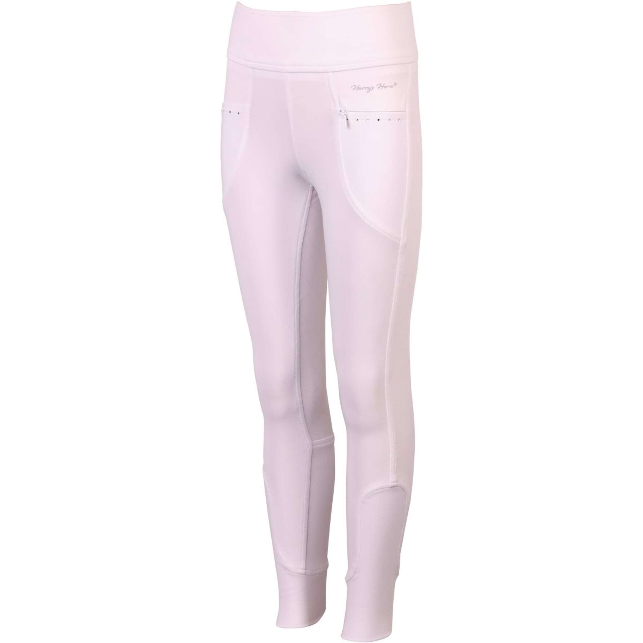 Harry's Horse Legging d'Équitation Equitights Rookie Full Grip Blanc