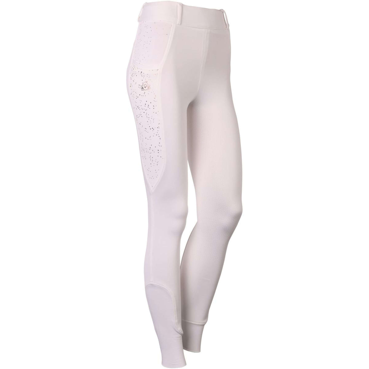 Harry's Horse Legging d'Équitation EQS Burgundy Full Grip Blanc