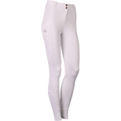 Harry's Horse Pantalon d'Équitation EQS Burgundy Full Grip Blanc