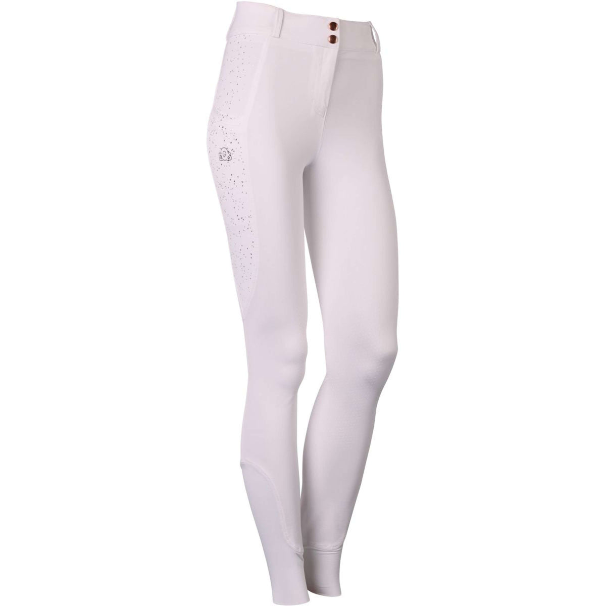 Harry's Horse Pantalon d'Équitation EQS Burgundy Full Grip Blanc