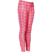 Harry's Horse Legging d'Équitation Check Diva Stella Full Grip Rose