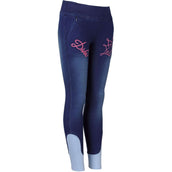 Harry's Horse Legging d'Équitation Denim Diva Stella Full Grip Bleu clair