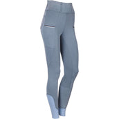 Harry's Horse Legging d'Équitation Denim Just Ride Praia Full Grip Bleu clair