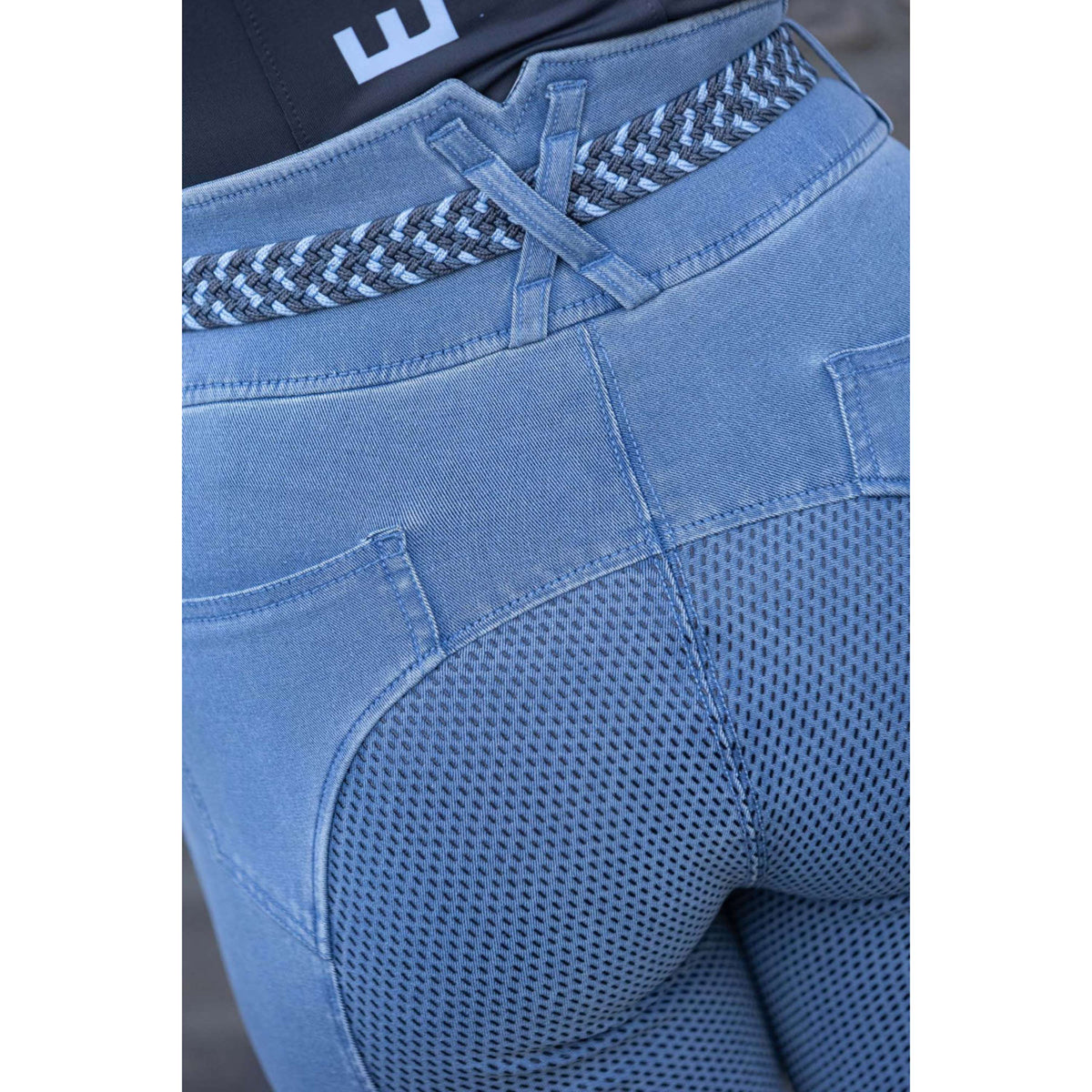 Harry's Horse Ceinture AW26 Élastique Black-Sand
