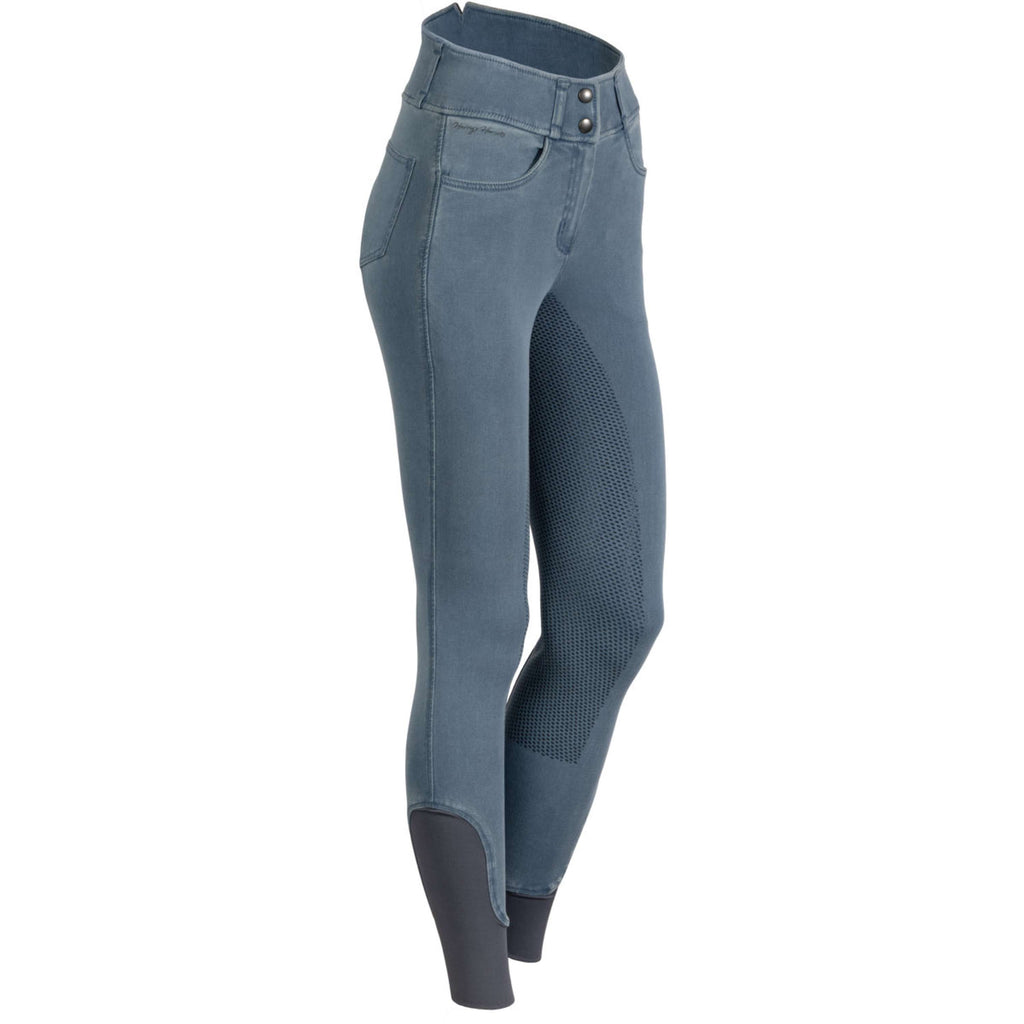 Harry's Horse Pantalon d'Équitation Trendy Denim Full Grip Flint Stone