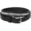 Harry's Horse Ceinture Sparkling Arrow Cuir Noir/Argent