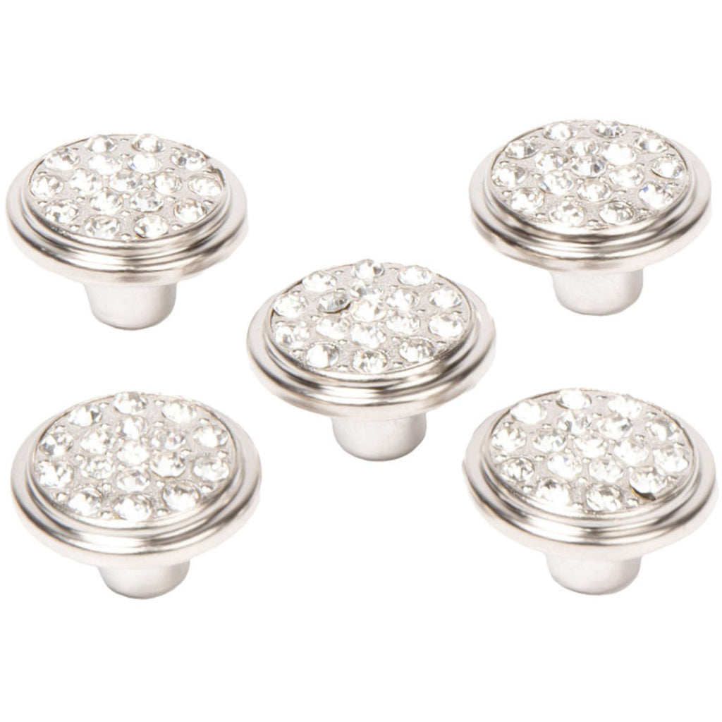 Harry's Horse Boutons Crystal Argent