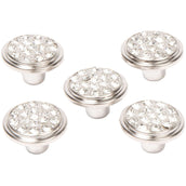 Harry's Horse Boutons Crystal Argent
