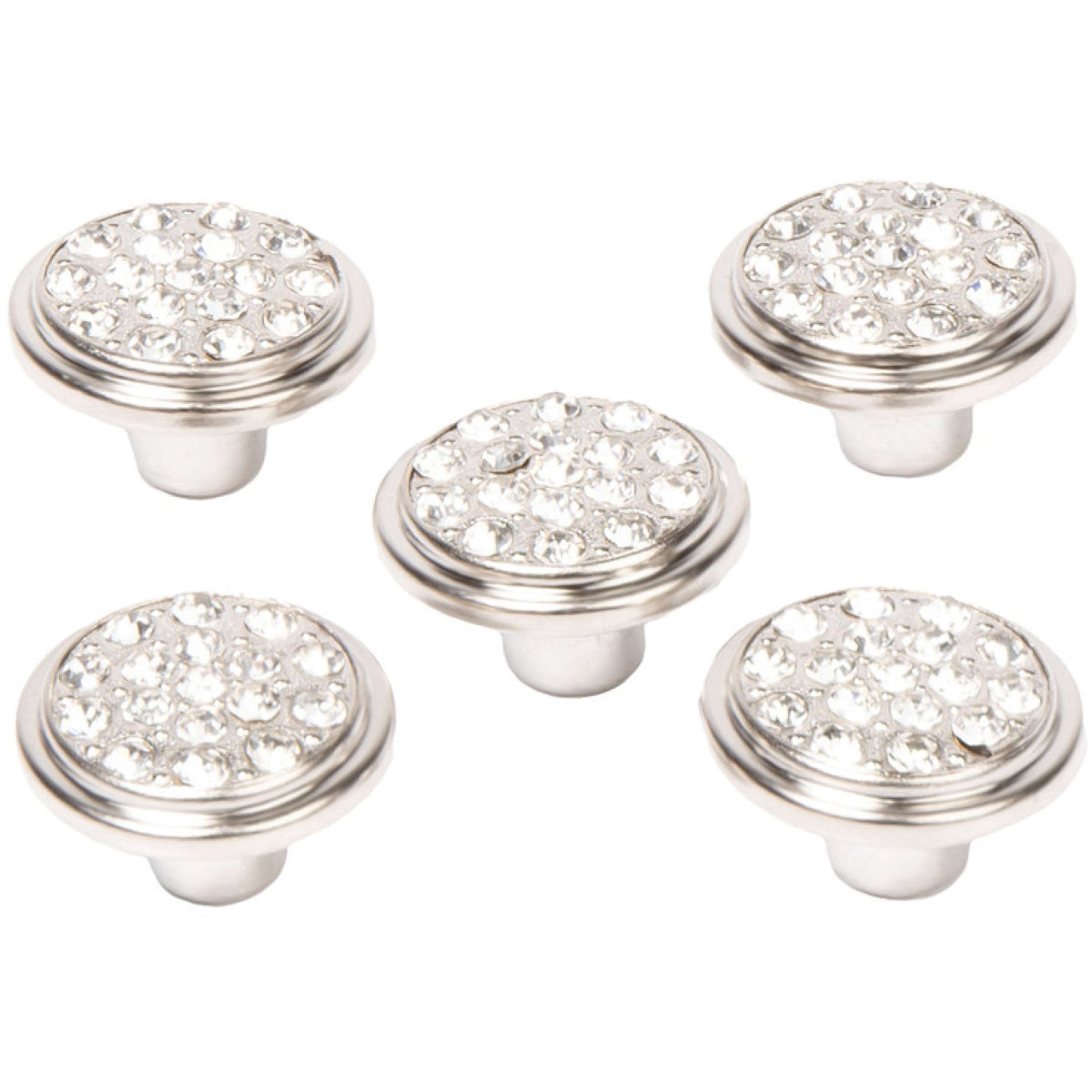 Harry's Horse Boutons Crystal Argent