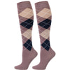 Harry's Horse Chaussettes d'Équitation Argyle Flint