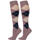 Harry's Horse Chaussettes d'Équitation Argyle Flint