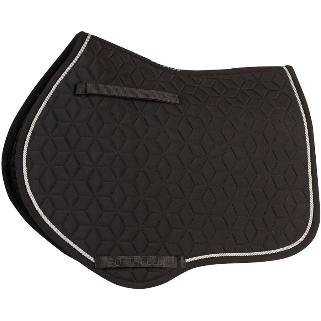 Harry's Horse Tapis de Selle Softshell de Saut Noir