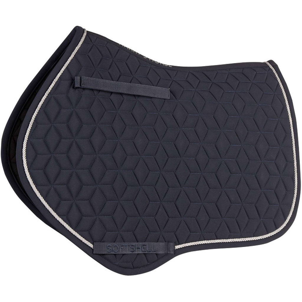 Harry's Horse Tapis de Selle Softshell de Saut Marine