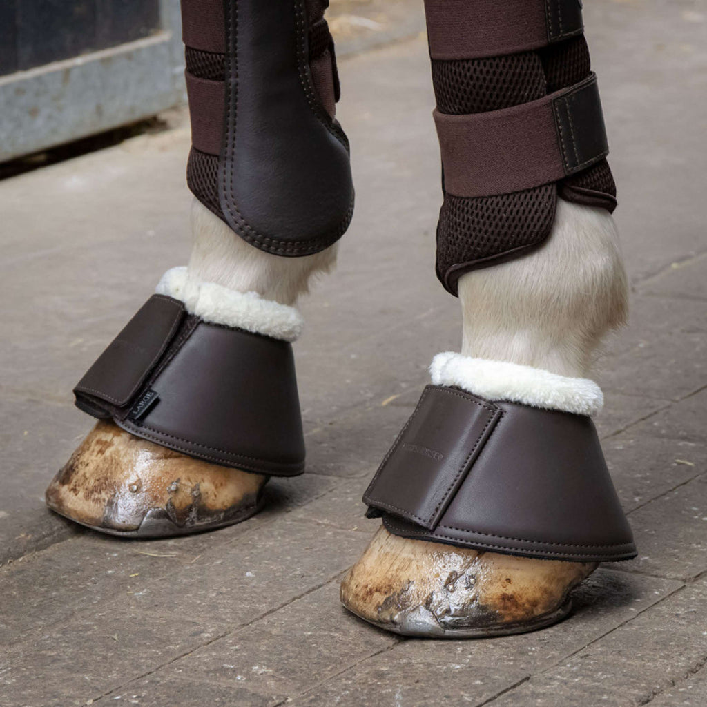 Harry's Horse Cloches d'Obstacles Excellent Faux Fur Marron