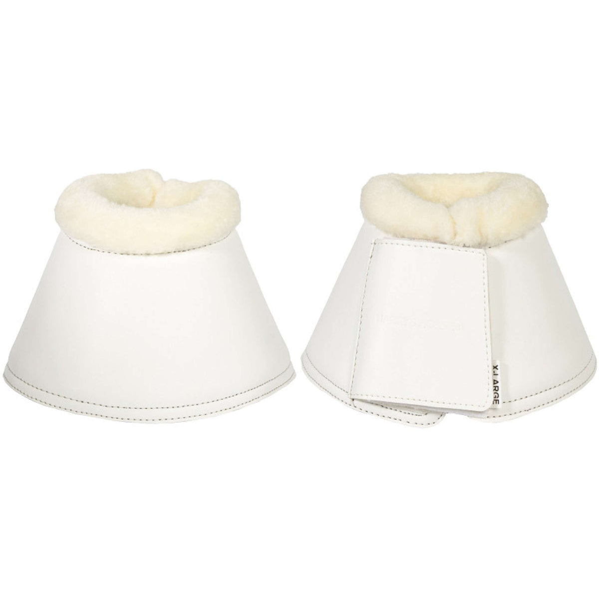 Harry's Horse Cloches d'Obstacles Excellent Faux Fur Blanc