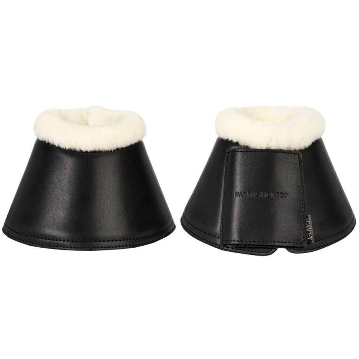 Harry's Horse Cloches d'Obstacles Excellent Faux Fur Noir