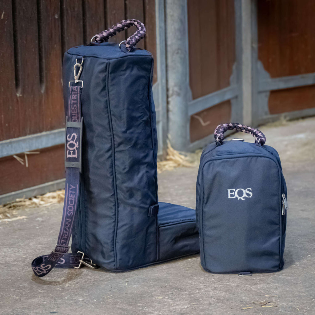 Harry's Horse Sac à Bottes EQS AW26 avec Sac de Capture Détachable Marin foncé