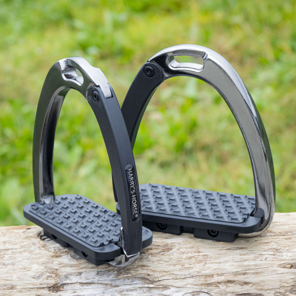 Harry's Horse Etriers de Sécurité Safe Release Gunmetal