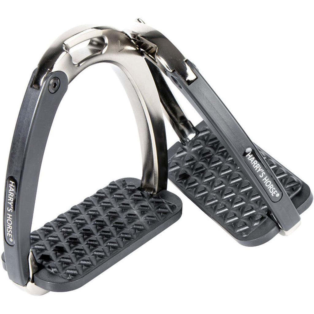 Harry's Horse Etriers de Sécurité Safe Release Gunmetal