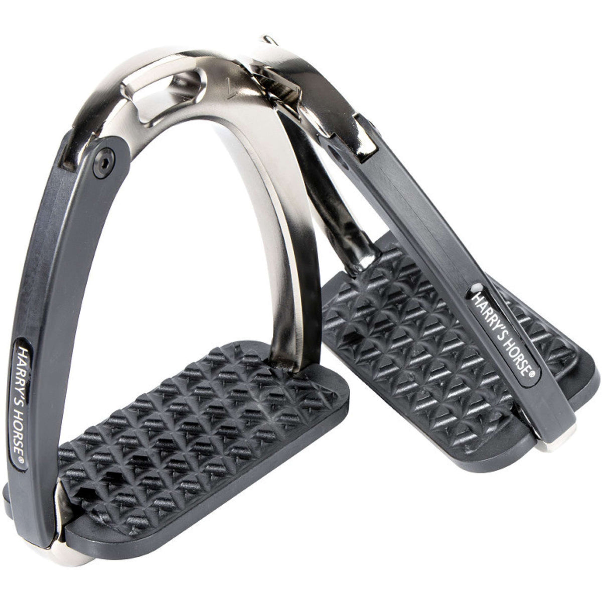 Harry's Horse Etriers de Sécurité Safe Release Gunmetal