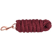 Harry's Horse Corde pour Licol Soft Musketon Rosegold 1.8m Bordeaux