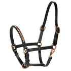 Harry's Horse Licol Crystal Noir/Or Rose