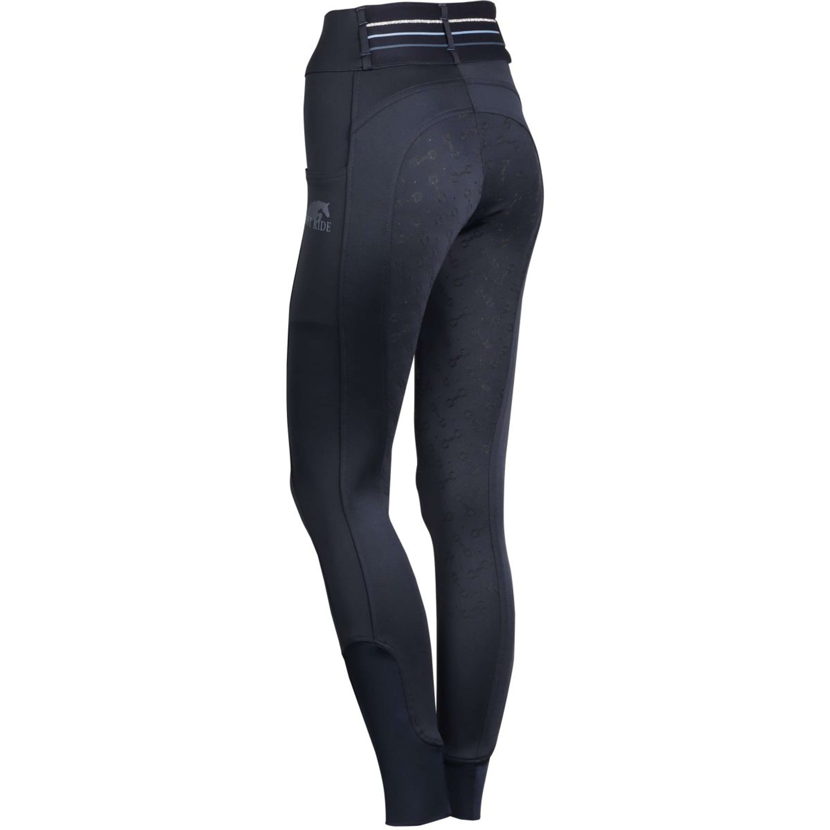 Harry's Horse Legging d'Équitation Equitights Just Ride Retro Full Grip Marin Harry's Horse Legging d'Équitation Equitights Just Ride Retro Full Grip Marin