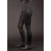Harry's Horse Legging d'Équitation Equitights Denici Cavalli Stardust Full Grip Noir