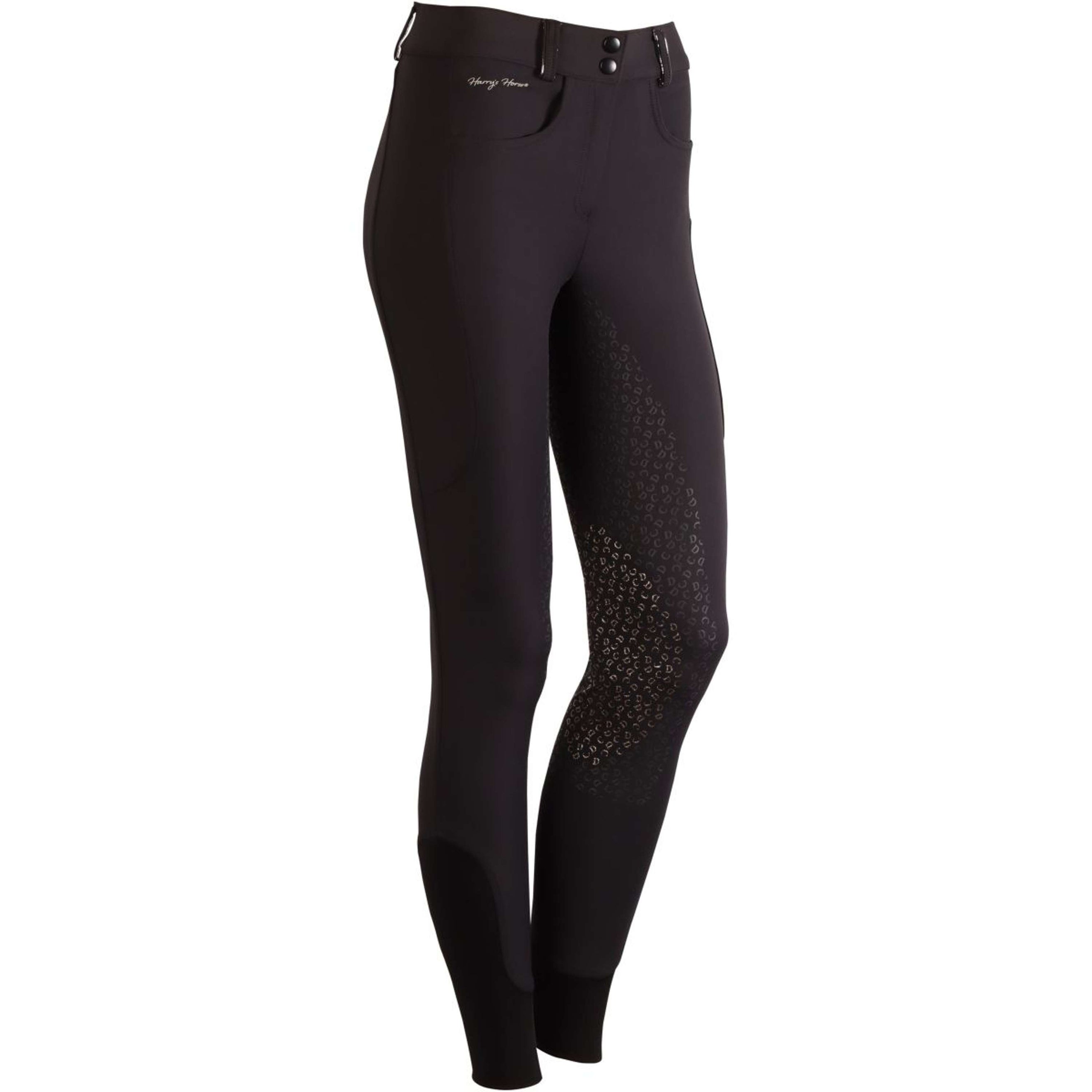 Harry's Horse Pantalon d'Équitation Denici Cavalli Stardust Full Grip Noir