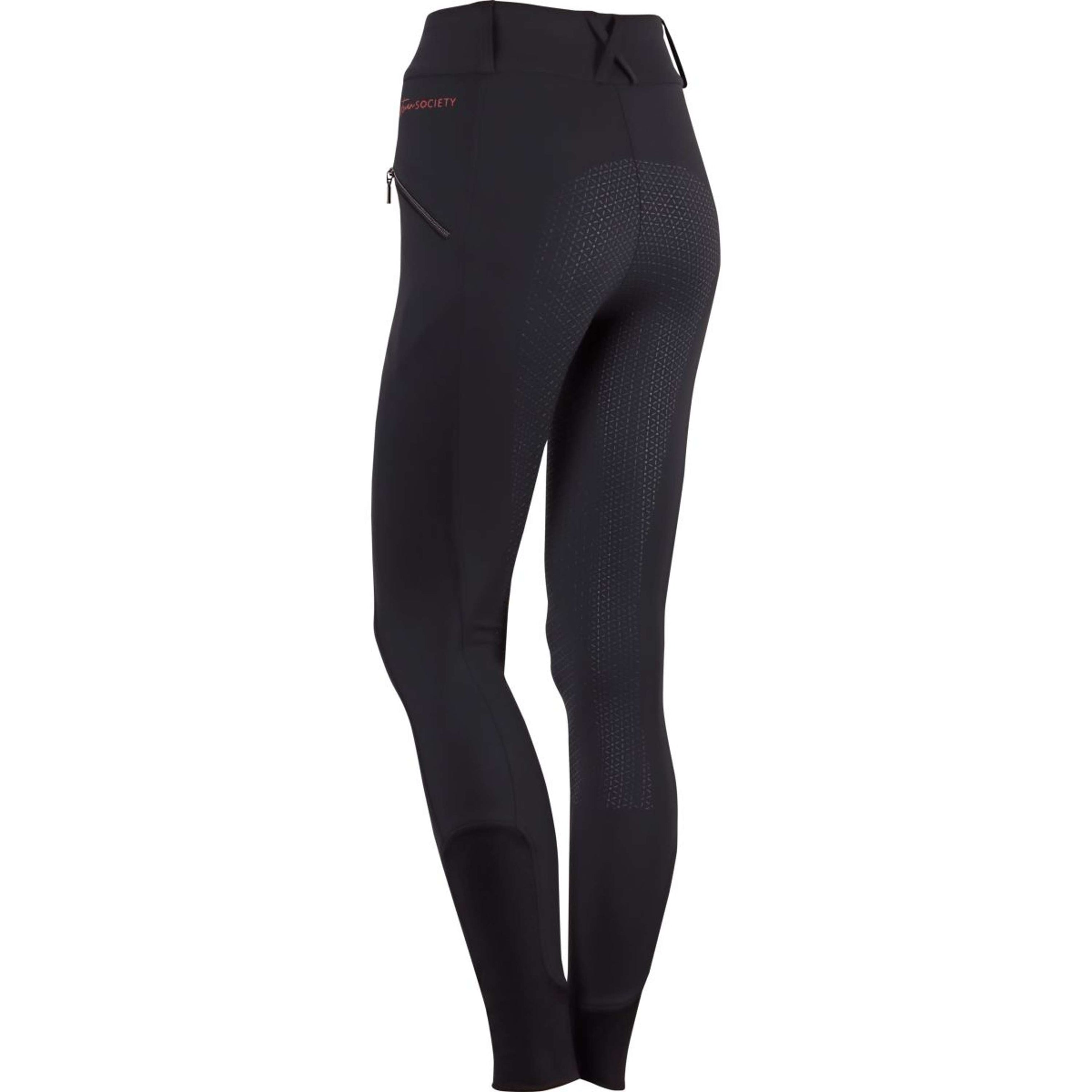 Harry's Horse Legging d'Équitation Classy Dani Full Grip Jet Black
